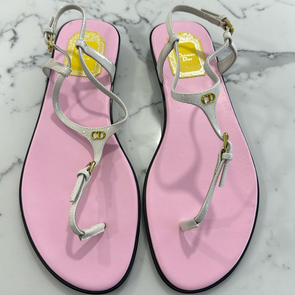 Christian Dior size 38 sandals